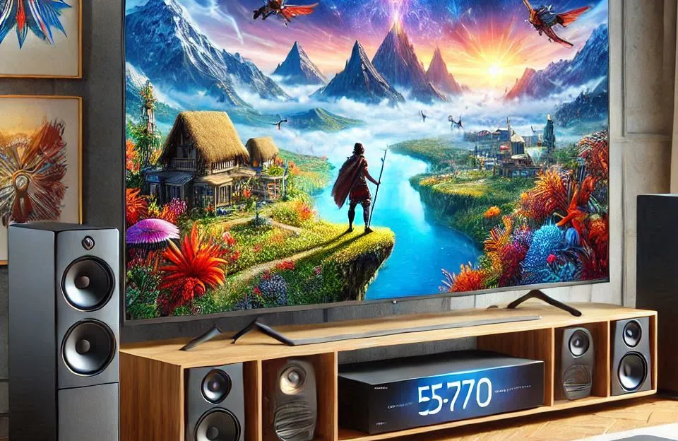 Combo Samsung Smart TV 55" QLED 4K 55Q70D + Soundbar HW-Q600C