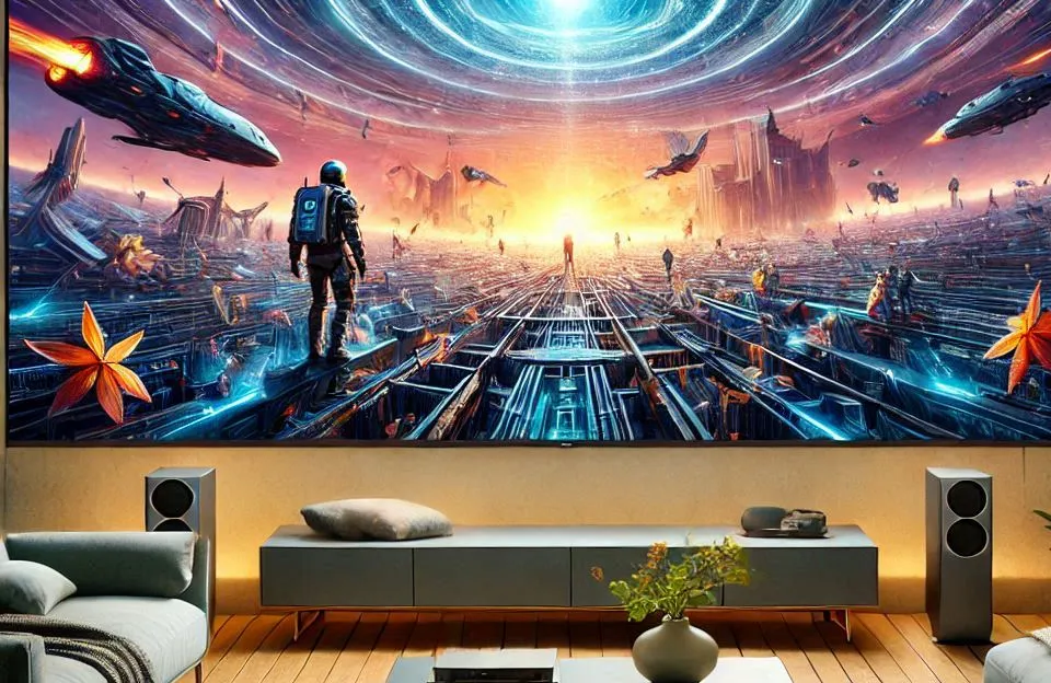 Smart TV 75" 4K LG UHD ThinQ AI: Experiência Cinemática em Casa