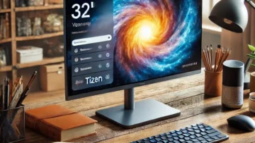 Monitor Smart Samsung 32" UHD com Alexa e Plataforma Tizen