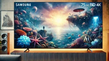 Samsung Smart Big TV 75" Crystal UHD 4K: Tecnologia e Imersão