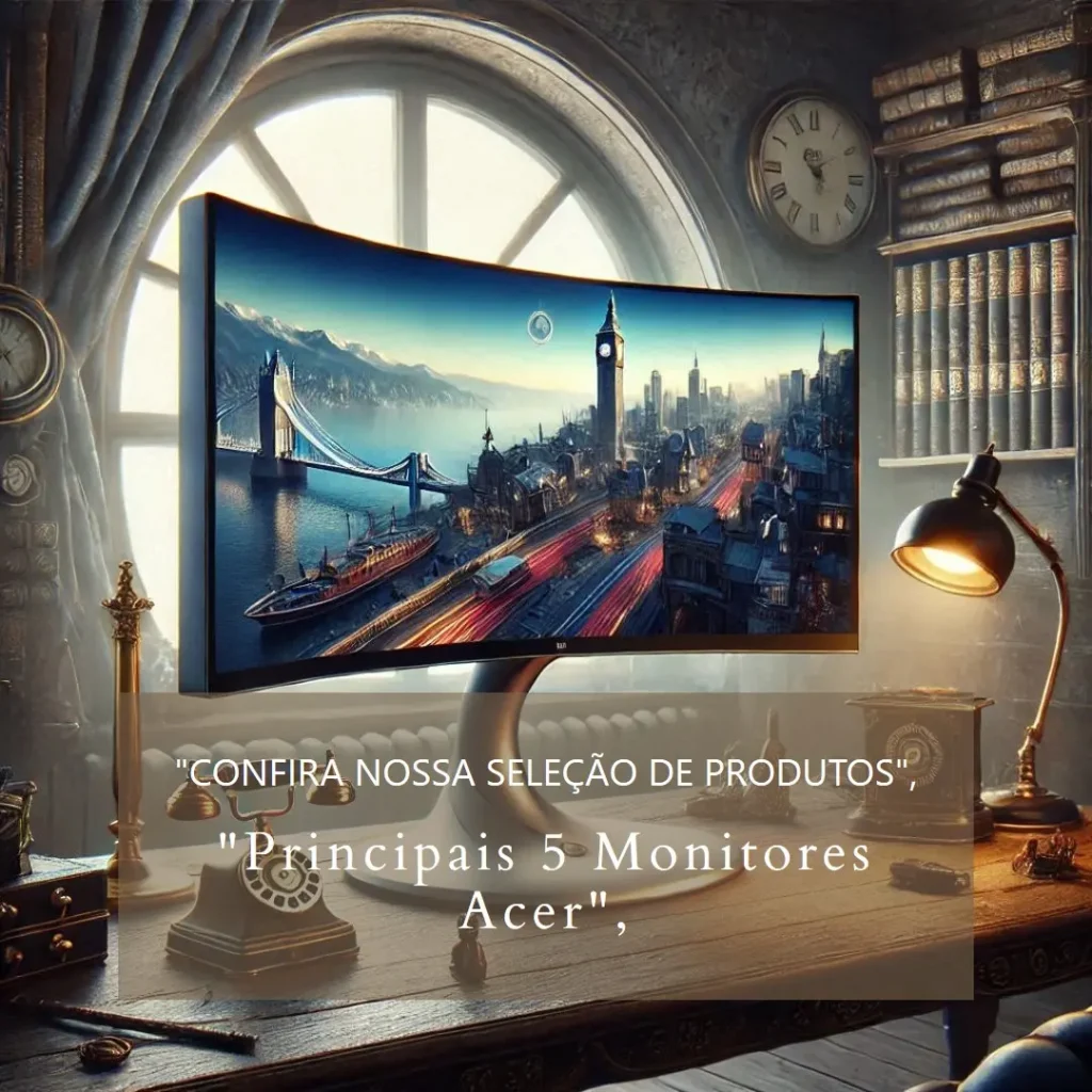 Principais 5 monitor curvo Acer