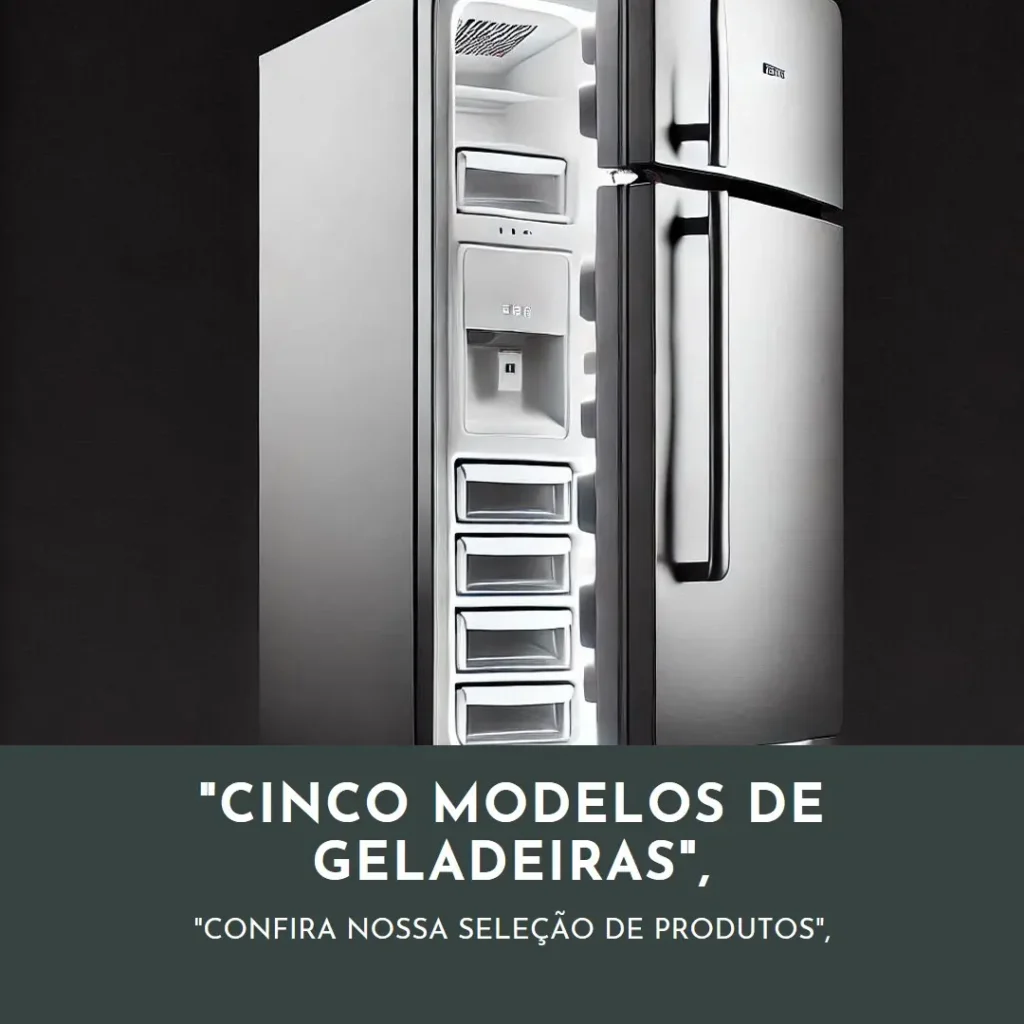 Cinco Principais Modelos de geladeira frost free inverse inox