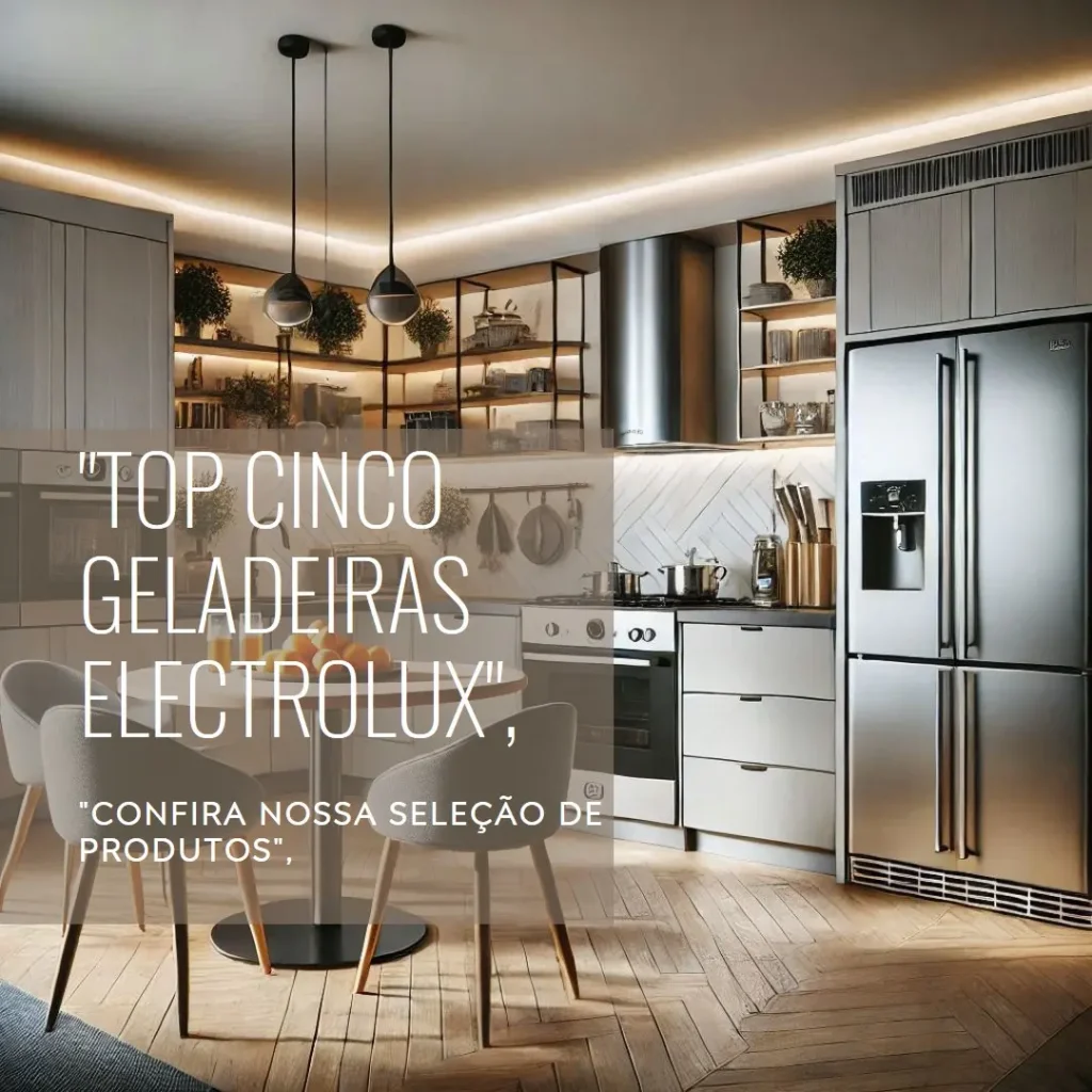 Top Cinco Electrolux geladeira infinity