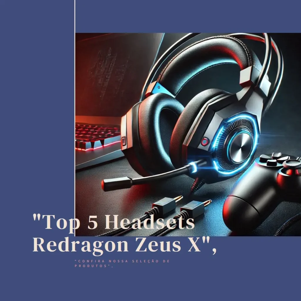 Top 5 Opções de headset Redragon zeus x