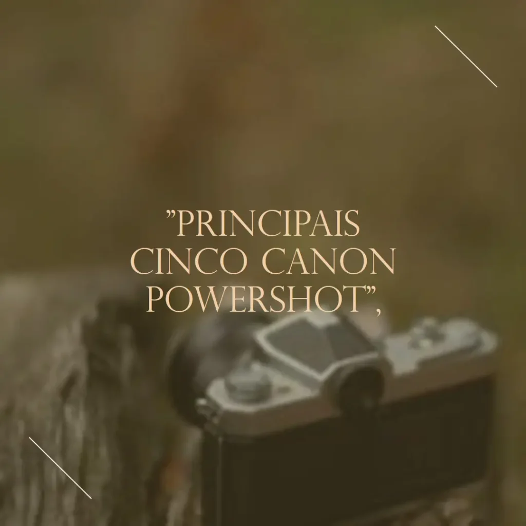 Principais Cinco Canon powershot g7 x mark 2
