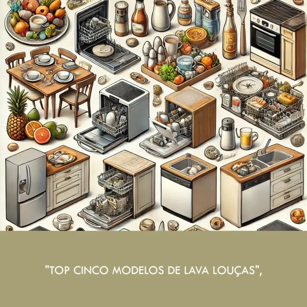 Top Cinco Modelos de lava louças 8 serviços