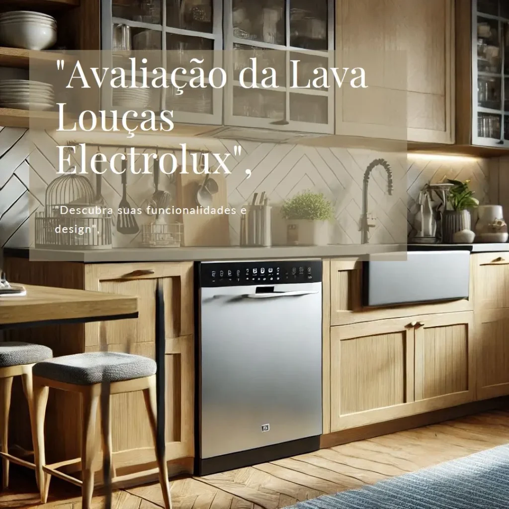 Lava-louças Electrolux 14 serviços: desempenho e eficiência incomparáveis