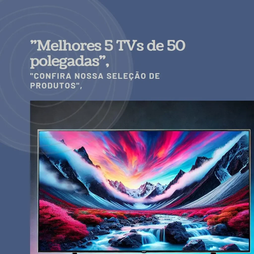 Melhores 5 televisão 50 polegadas