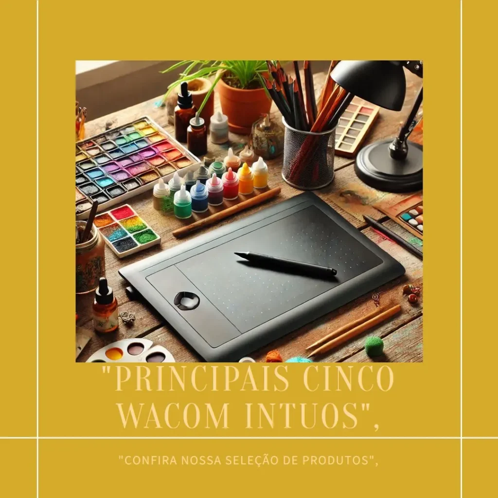 Principais Cinco mesa digitalizadora wacom intuos