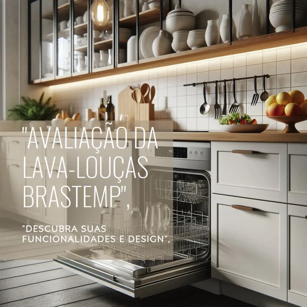 Lava-louças 15 serviços Brastemp com Smart Sensor