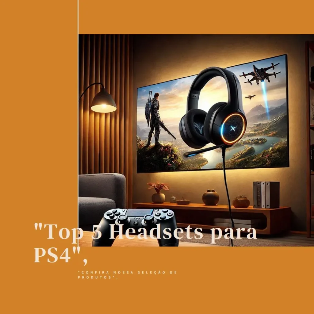 Top 5 Opções de headset ps4