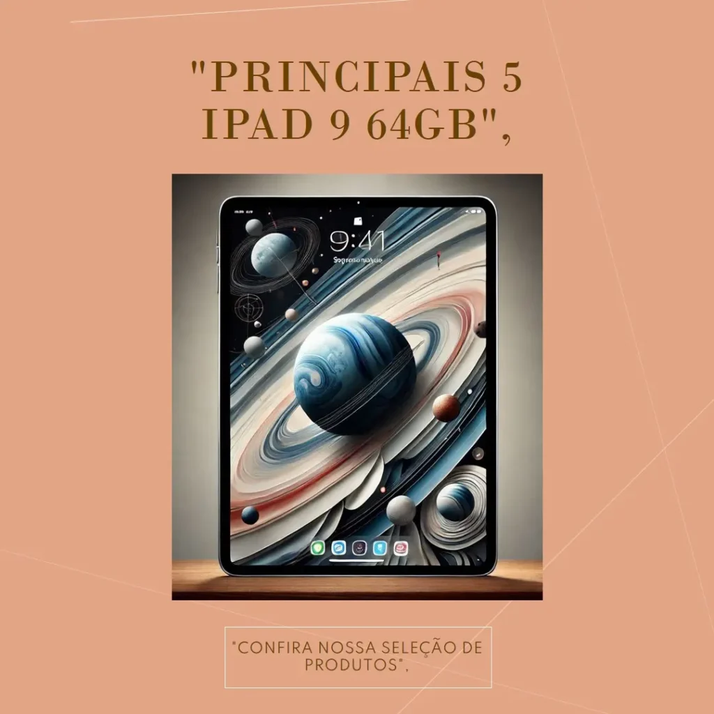 Principais 5 iPad 9 64gb