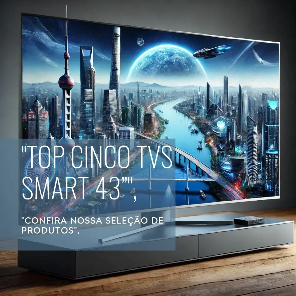 Top Cinco  TV smart 43” Samsung