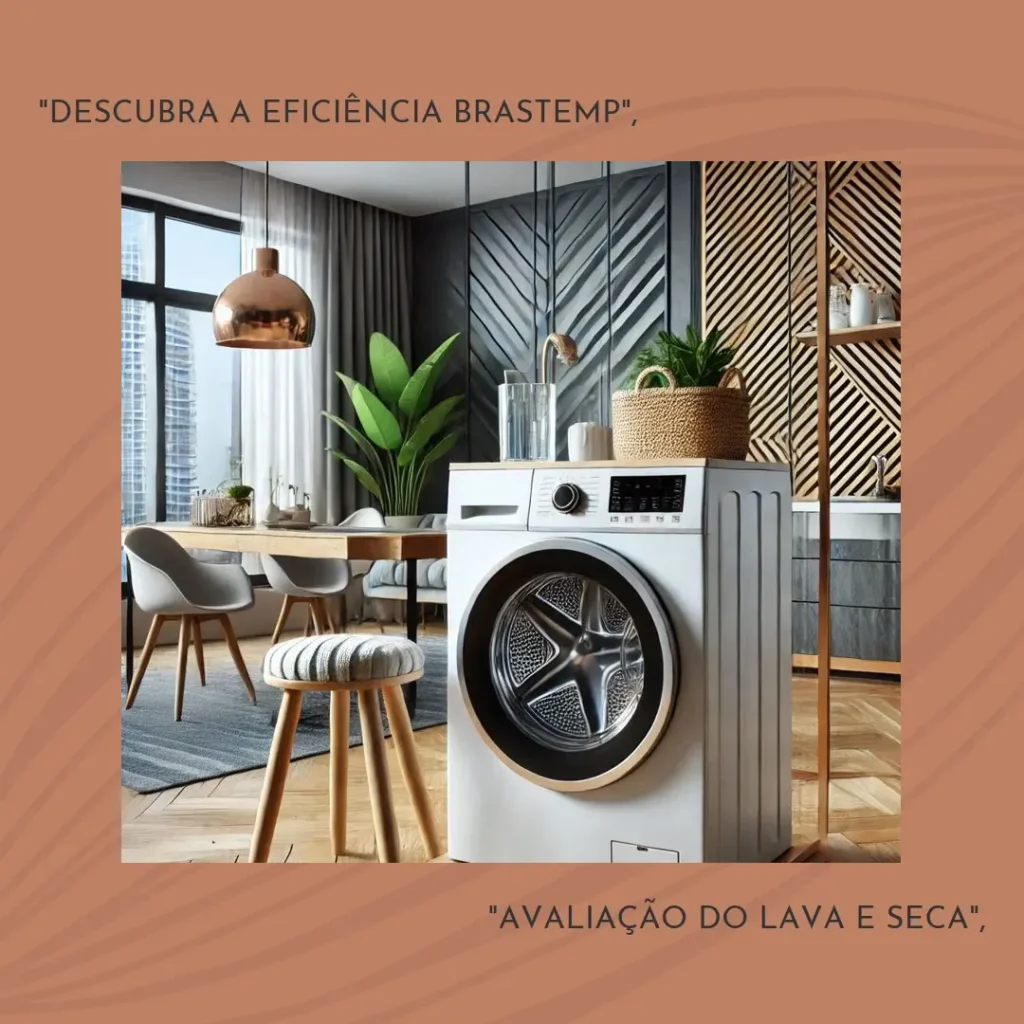 Lava e Seca Brastemp 10kg/6kg com Smart Sensor e Triplo Vapor