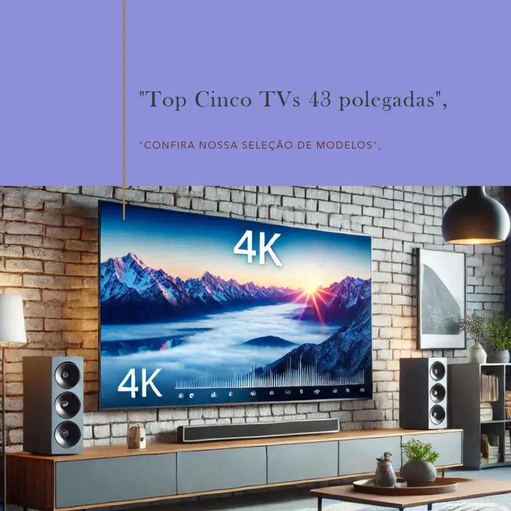 Top Cinco Modelos de TV 43 polegadas LG 4k