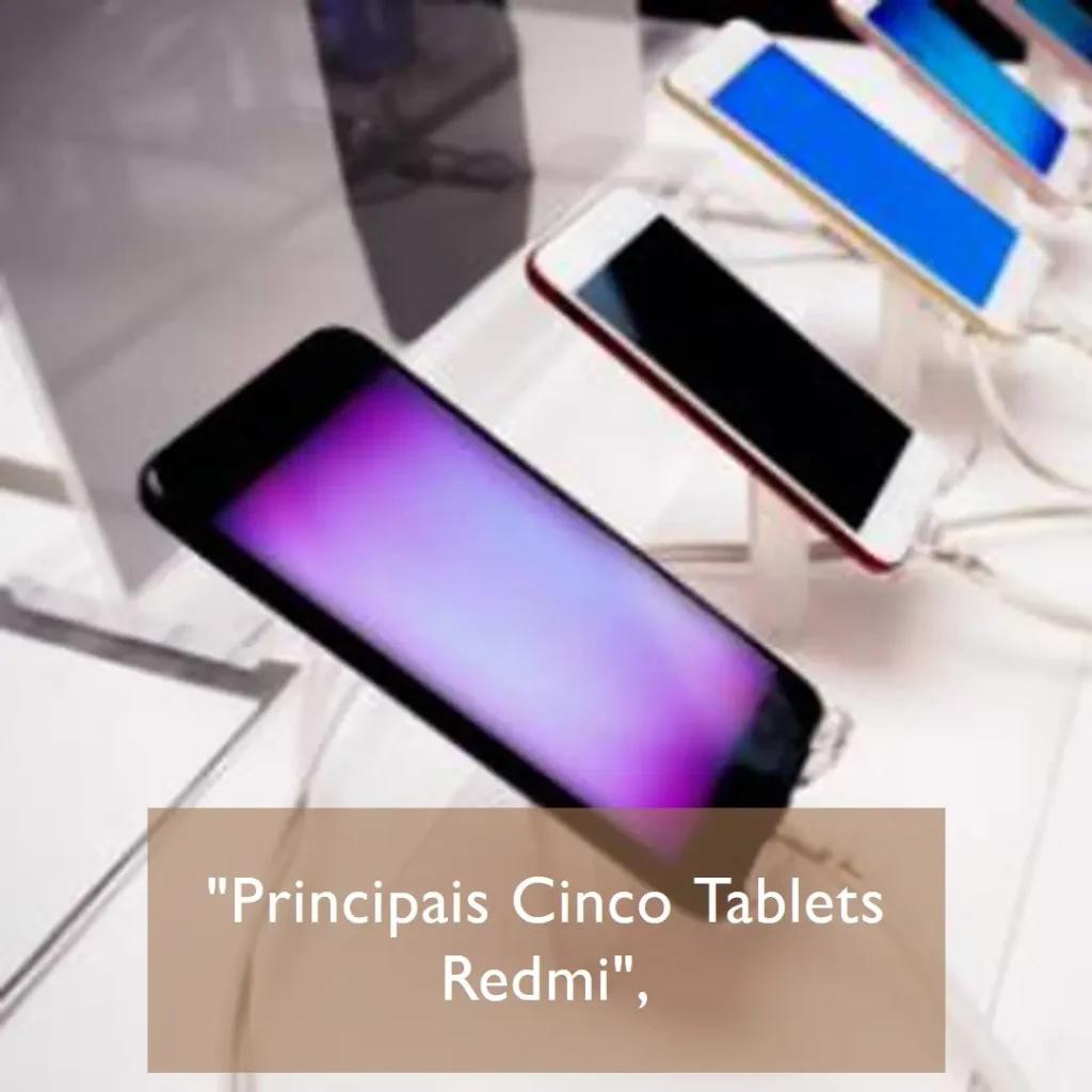 Principais Cinco tablet Redmi pad se 8gb ram 256gb