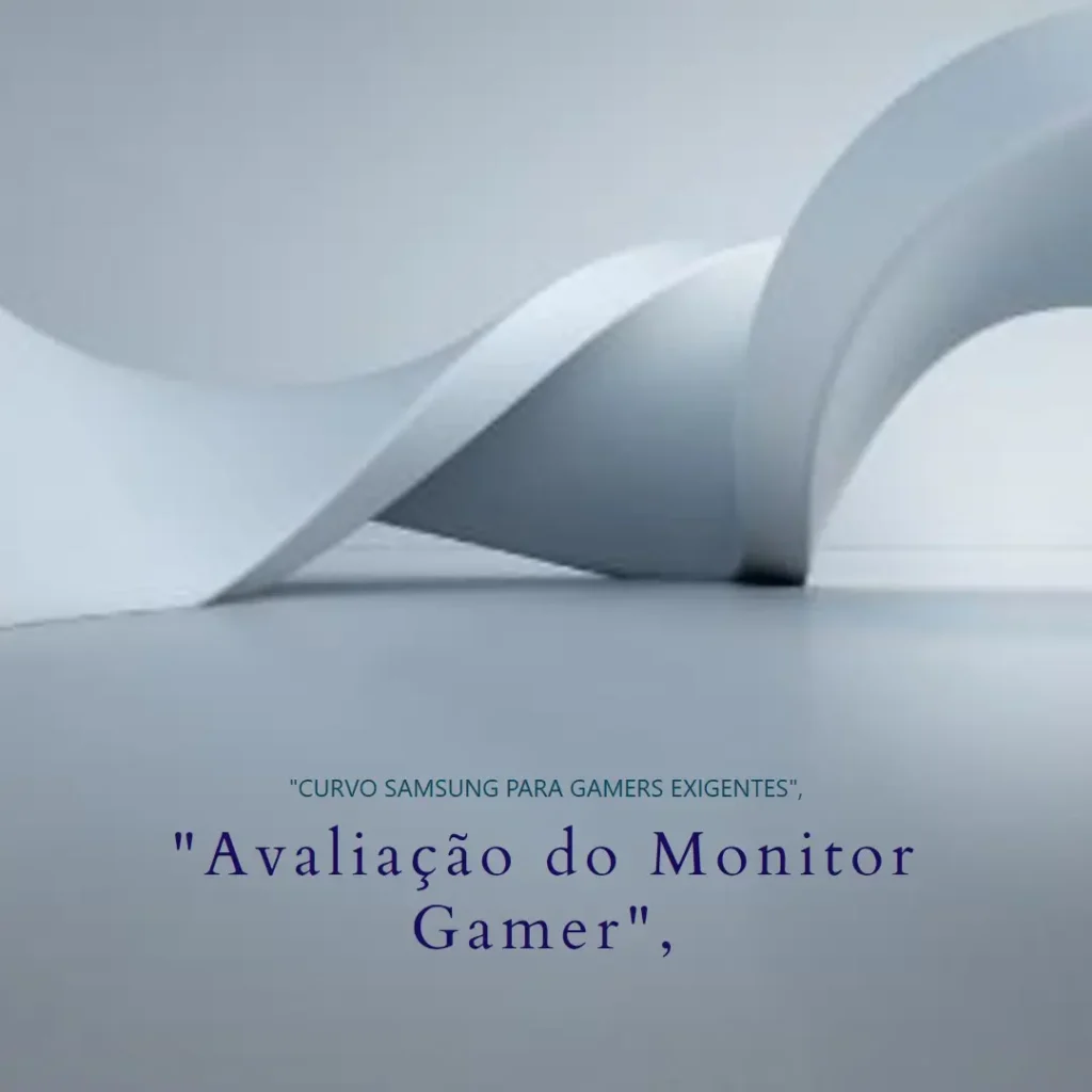Monitor Gamer Curvo Samsung Odyssey 27" WQHD, 240Hz e 1ms