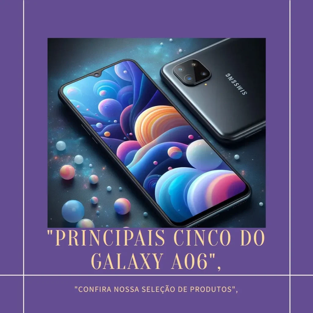 Principais Cinco Samsung Galaxy A06 128GB