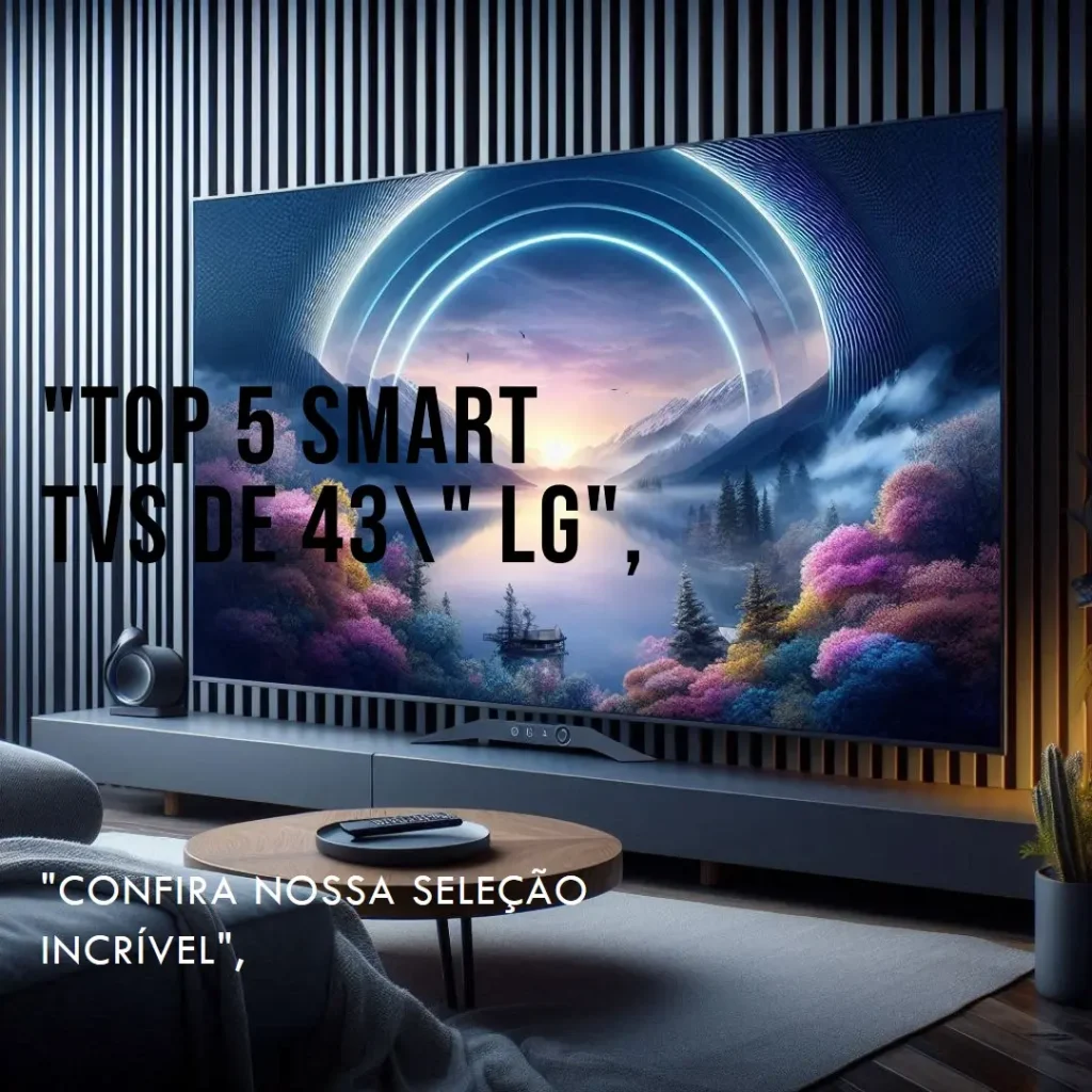 Top 5 Opções de  Smart Tv 43 Polegadas Lg