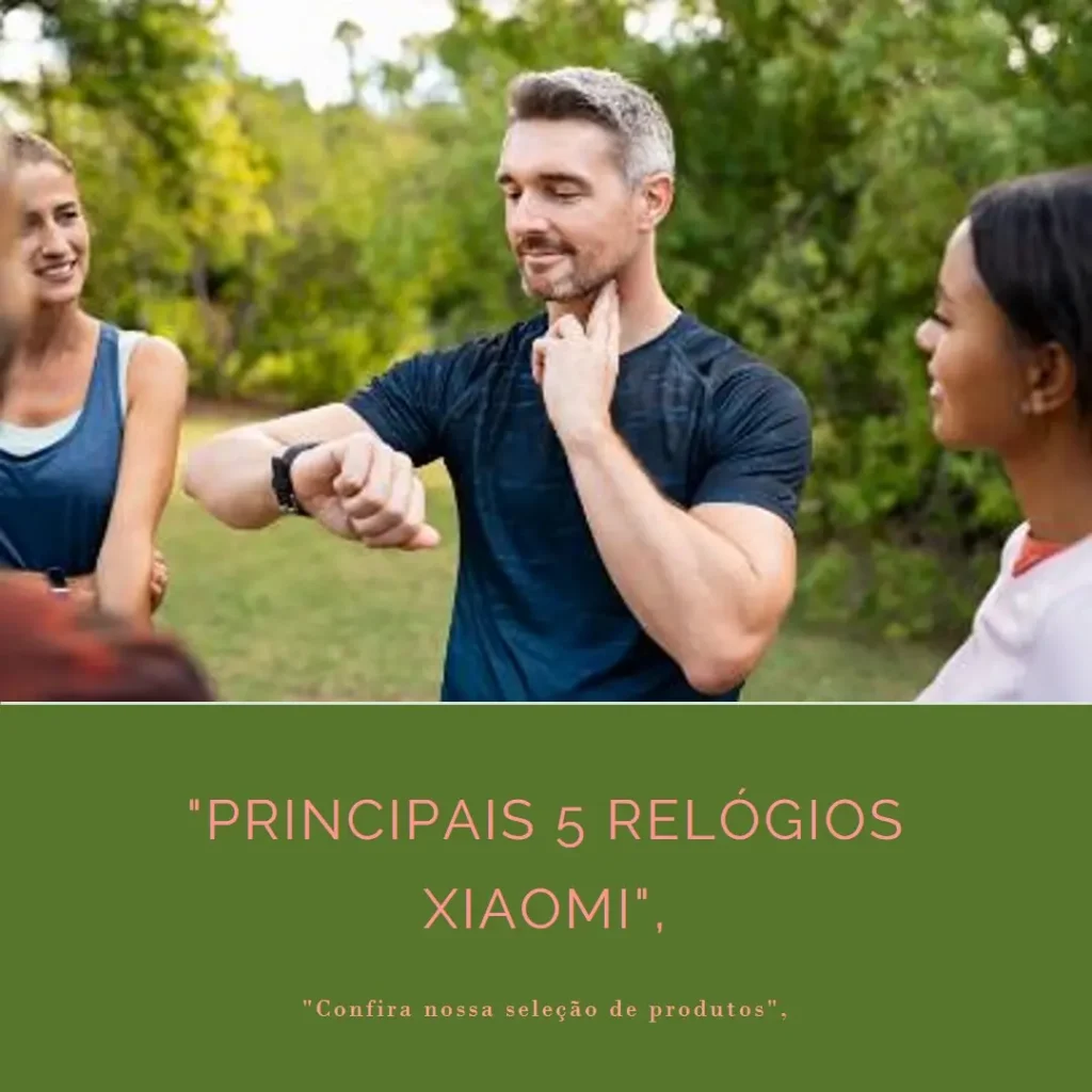 Principais 5 relogio Xiaomi smart band 9