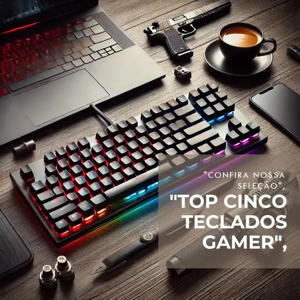 Top Cinco teclados gamer sem fio