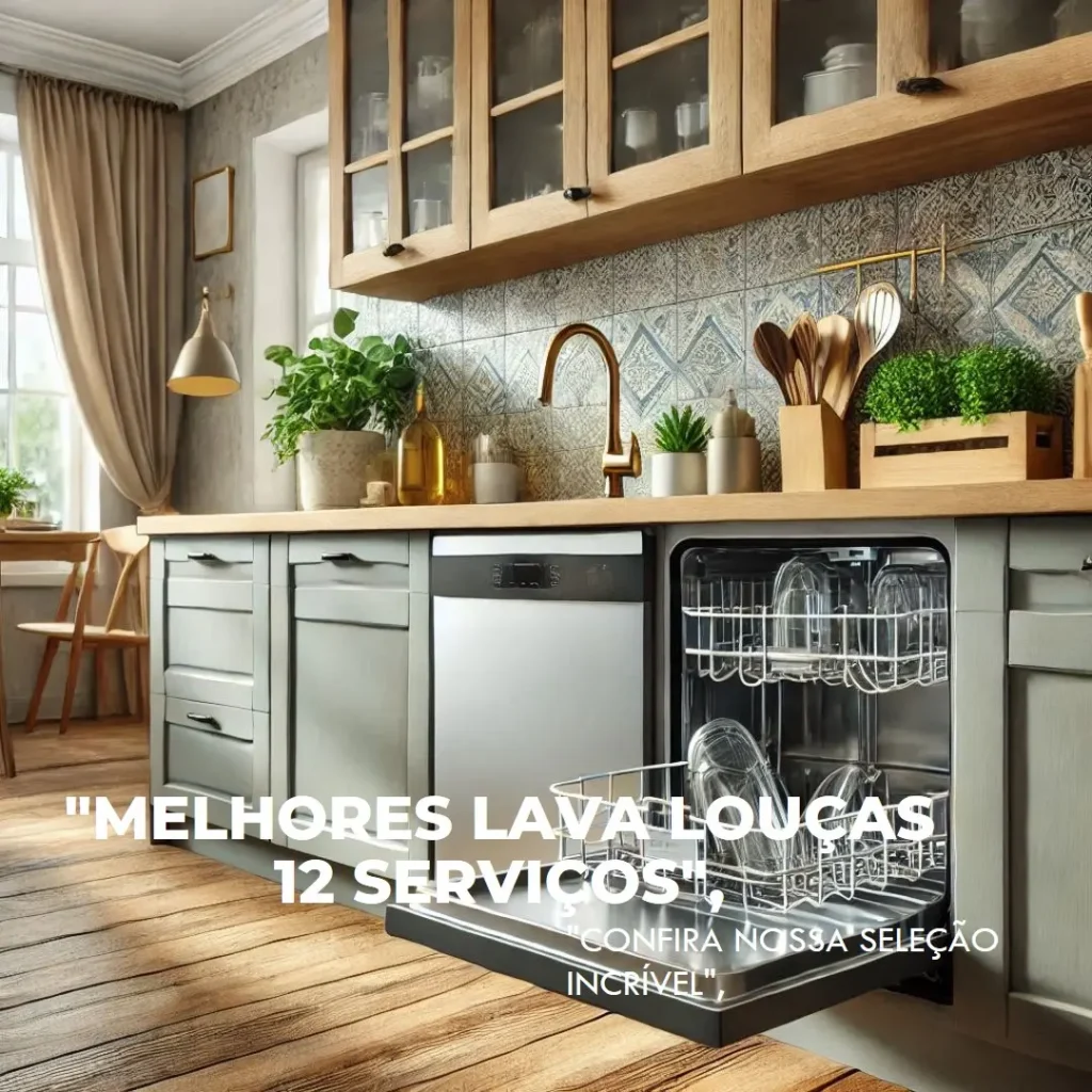 Lista de 5 Melhores: lava louça 12 serviços