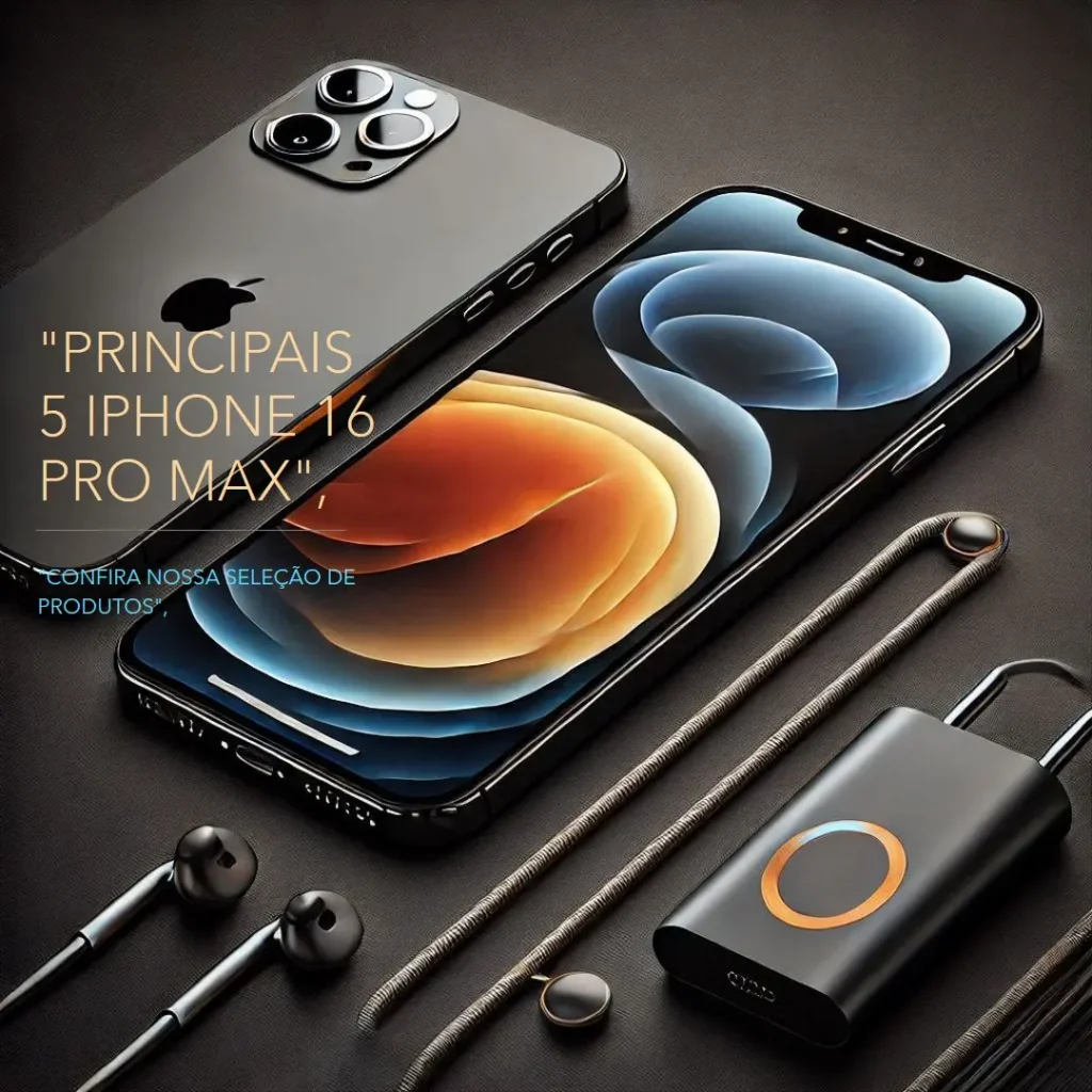 Principais 5 iphone 16 pro max 256gb
