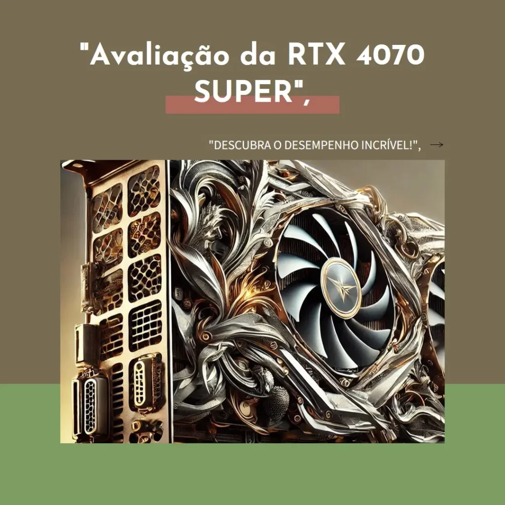 Palit GeForce RTX 4070 SUPER Dual NVIDIA 12 GB GDDR6X: Desempenho Extremo
