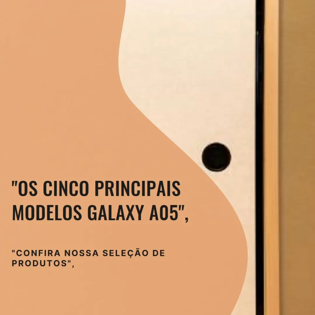 Top Cinco Modelos de Samsung Galaxy a05 128gb