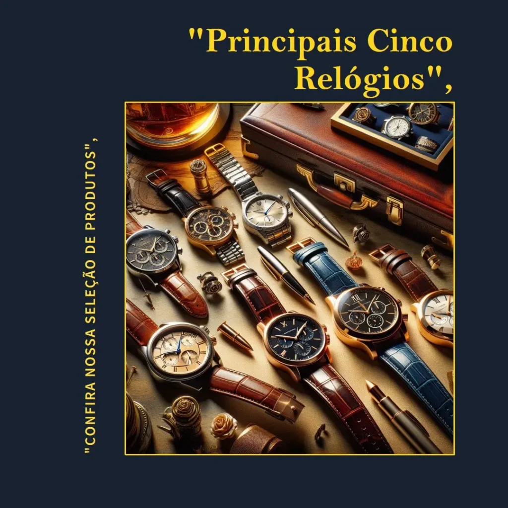 Principais Cinco Relogio Watch