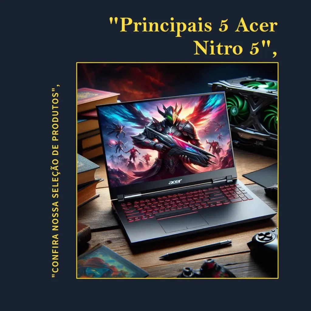Principais 5 Acer Nitro 5 RTX 3050 16gb