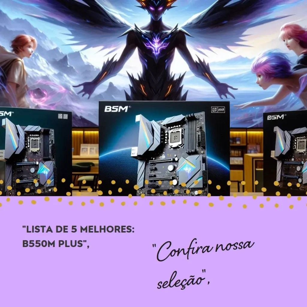 Lista de 5 Melhores: B550M Plus