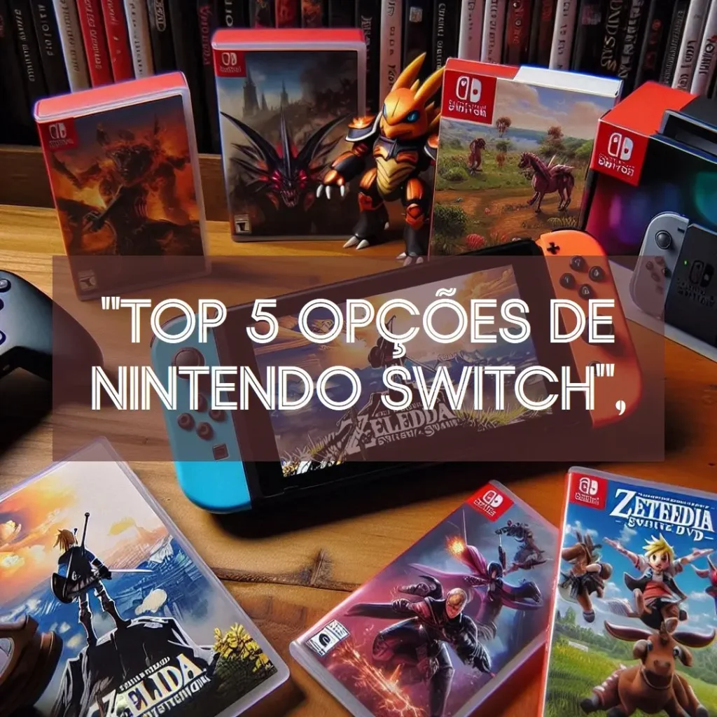 Top 5 Opções de Nintendo switch