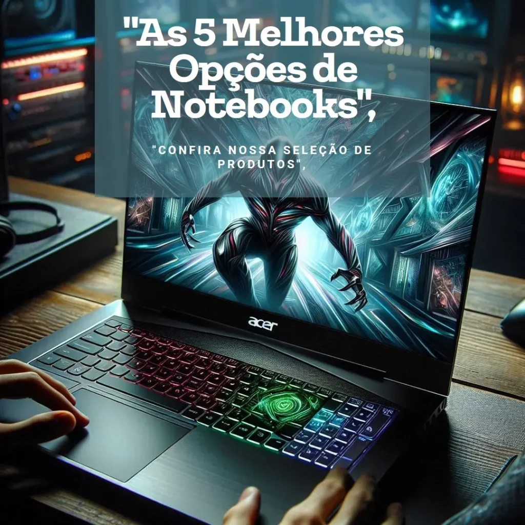As 5 Melhores Opções de notebook Acer RTX 3050