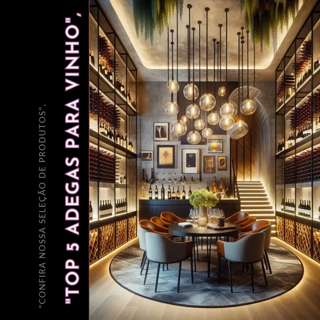 Top 5 adega para vinho
