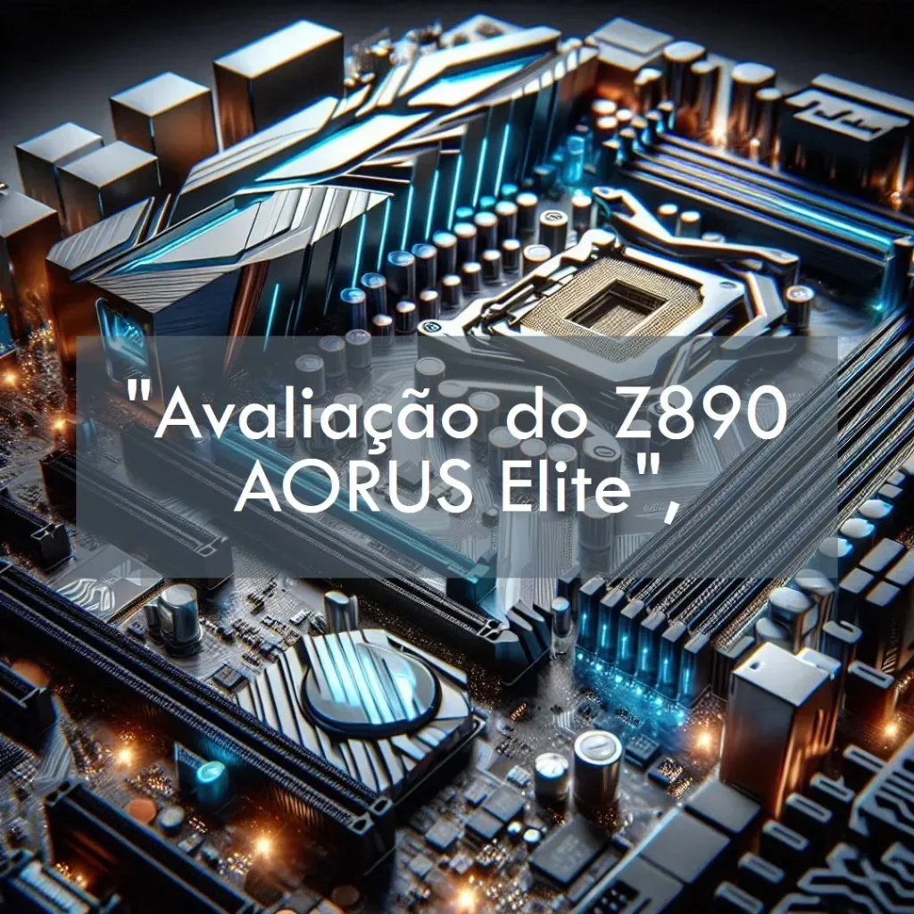 Z890 AORUS Elite WIFI7: Placa-Mãe com Tecnologia Avançada