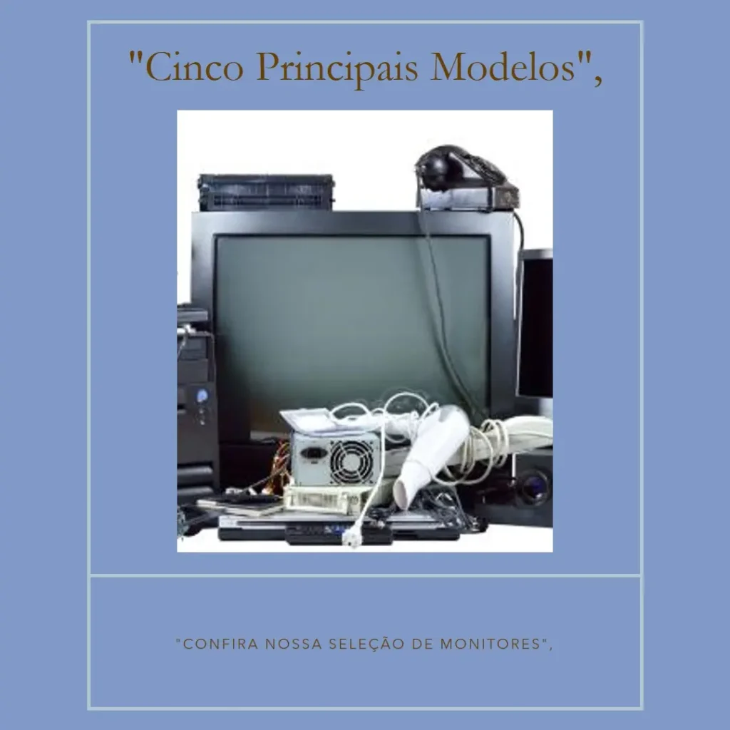 Cinco Principais Modelos de monitor full HD