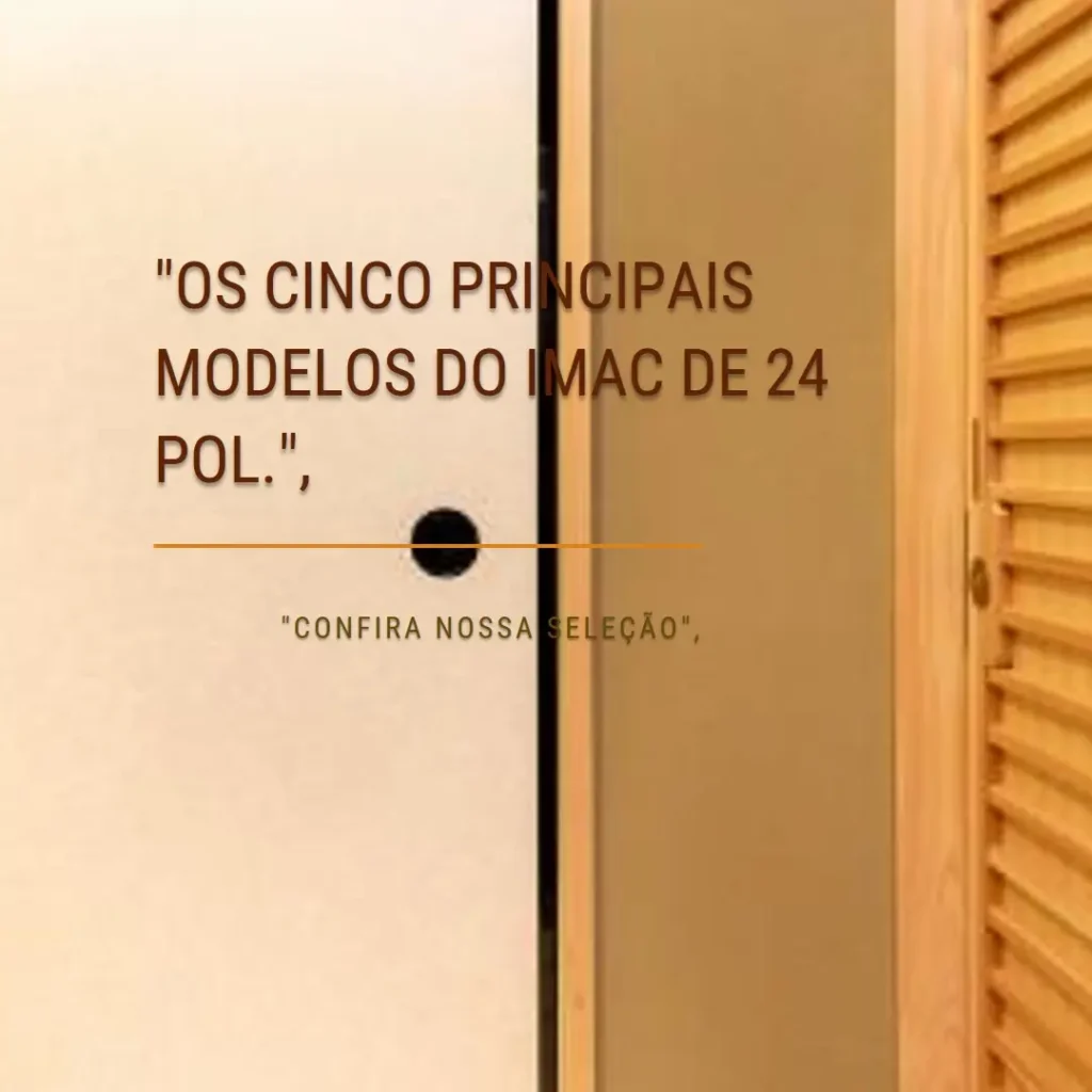 Top Cinco Modelos de iMac 24 pol