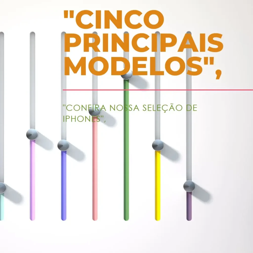 Cinco Principais Modelos de Iphone 14s Pro