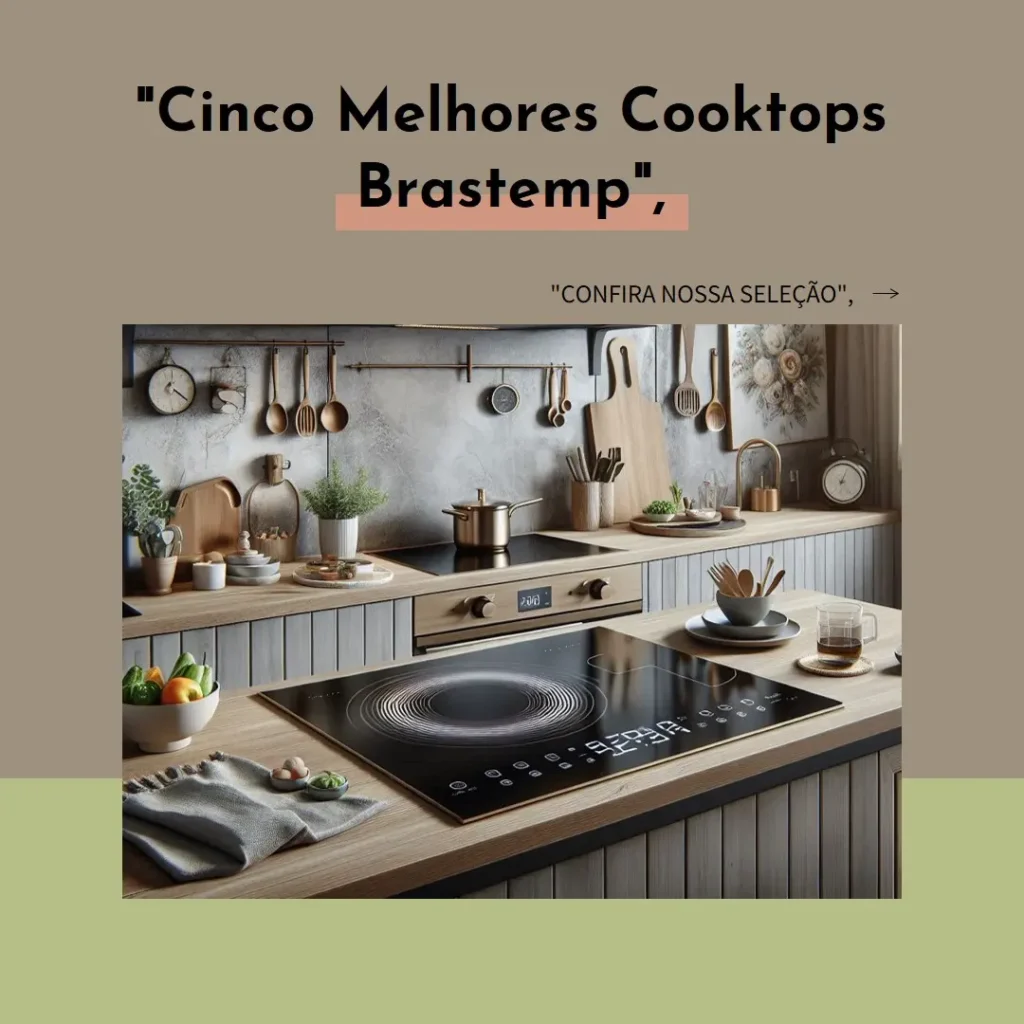 Cinco Melhores Modelos de cooktop brastemp por indução