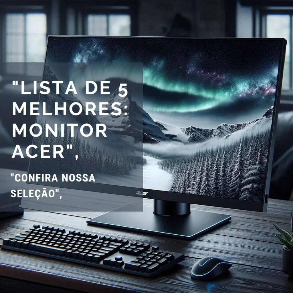 Lista de 5 Melhores: monitor Acer nitro qg240y