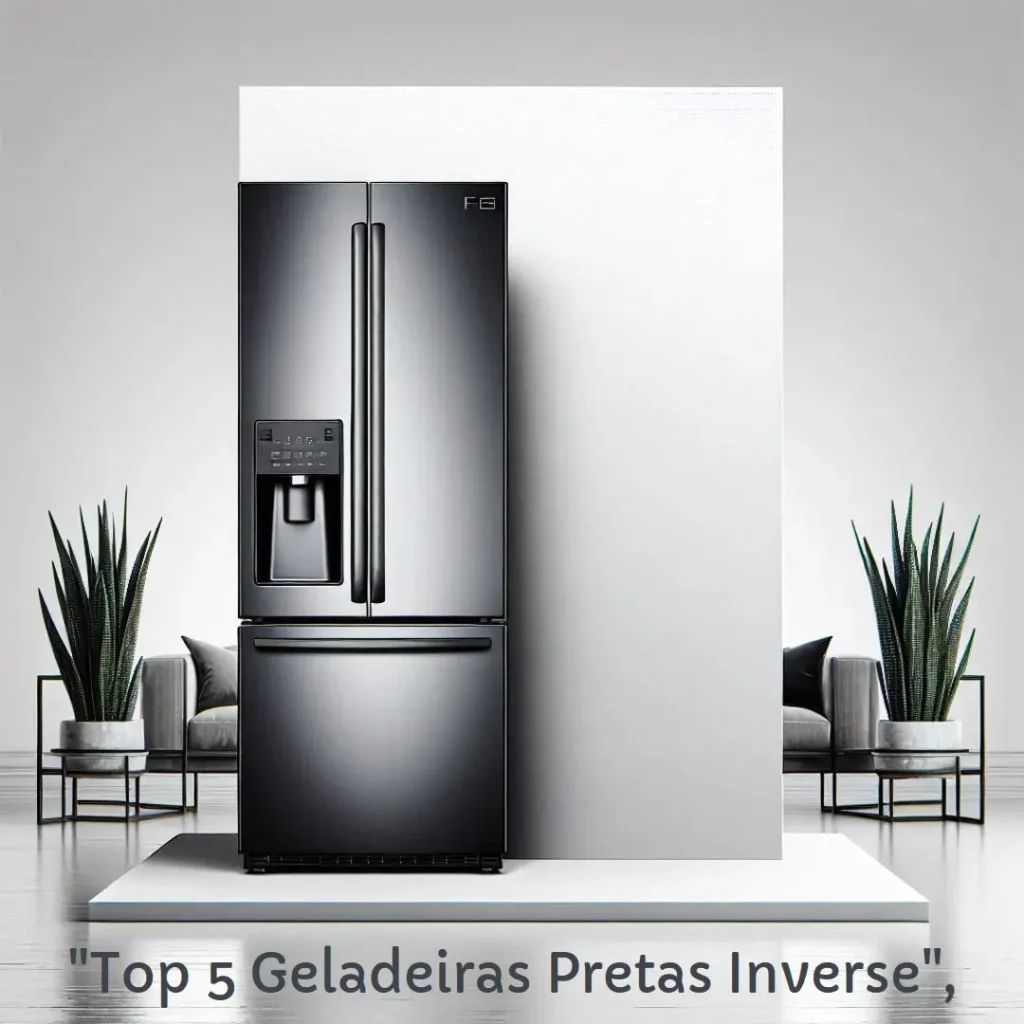 Top 5 Opções de Geladeira Preta Inverse