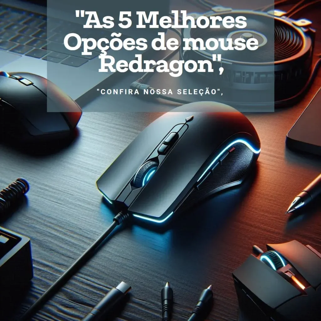 As 5 Melhores Opções de mouse Redragon