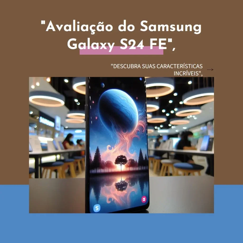 Celular Samsung Galaxy S24 FE 5G: Desempenho, Câmeras e Design Inovador