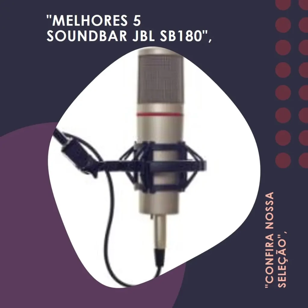 Melhores 5 soundbar JBL sb180