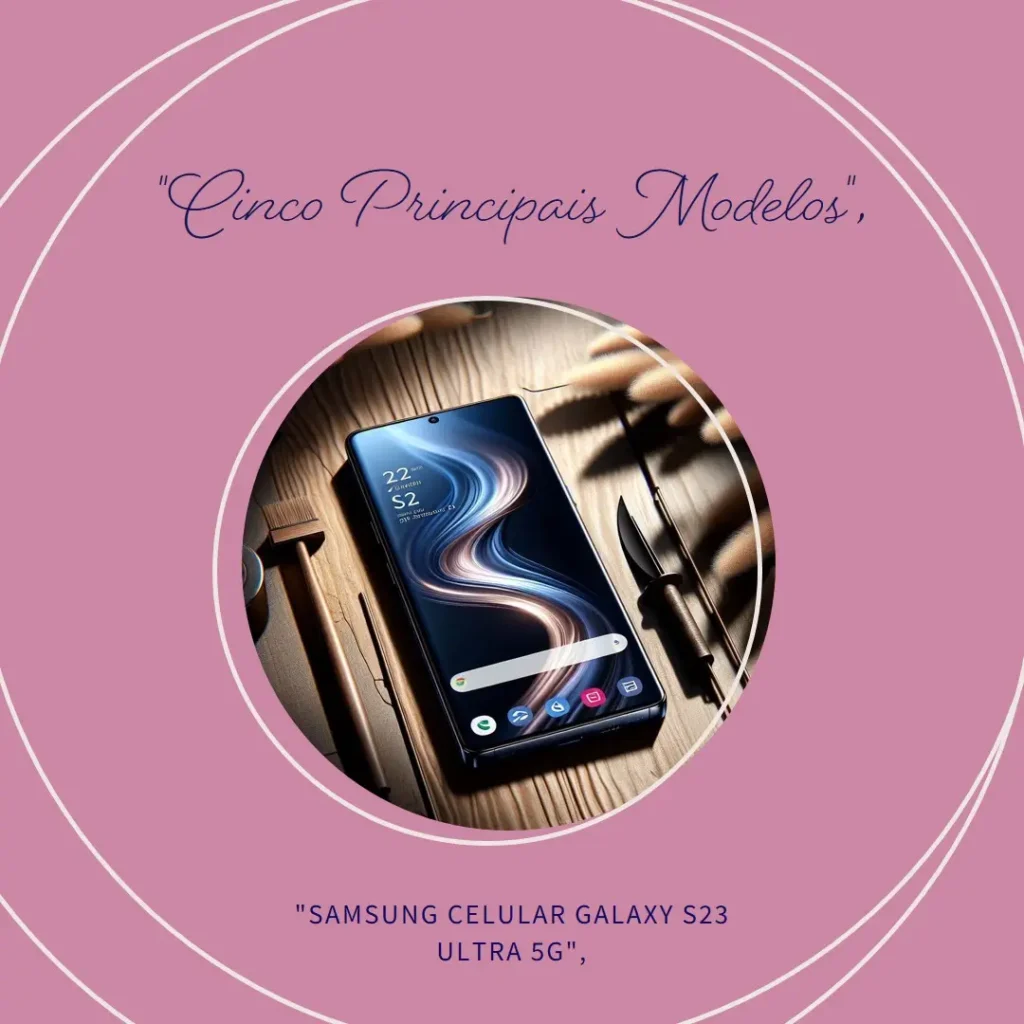 Cinco Principais Modelos de Samsung celular Galaxy s23 Ultra 5g
