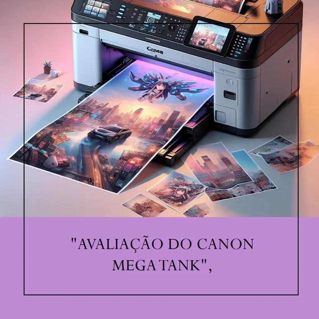 Canon Multifuncional Tanque de Tinta MegaTank GX7010: Desempenho, Conectividade e Economia