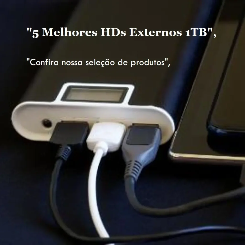 5 Melhores Modelos de HD 1TB Samsung externo