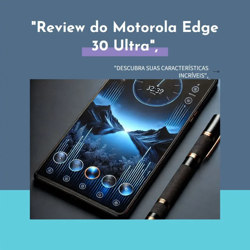 Smartphone Motorola Edge 30 Ultra 5G 256GB 12GB RAM