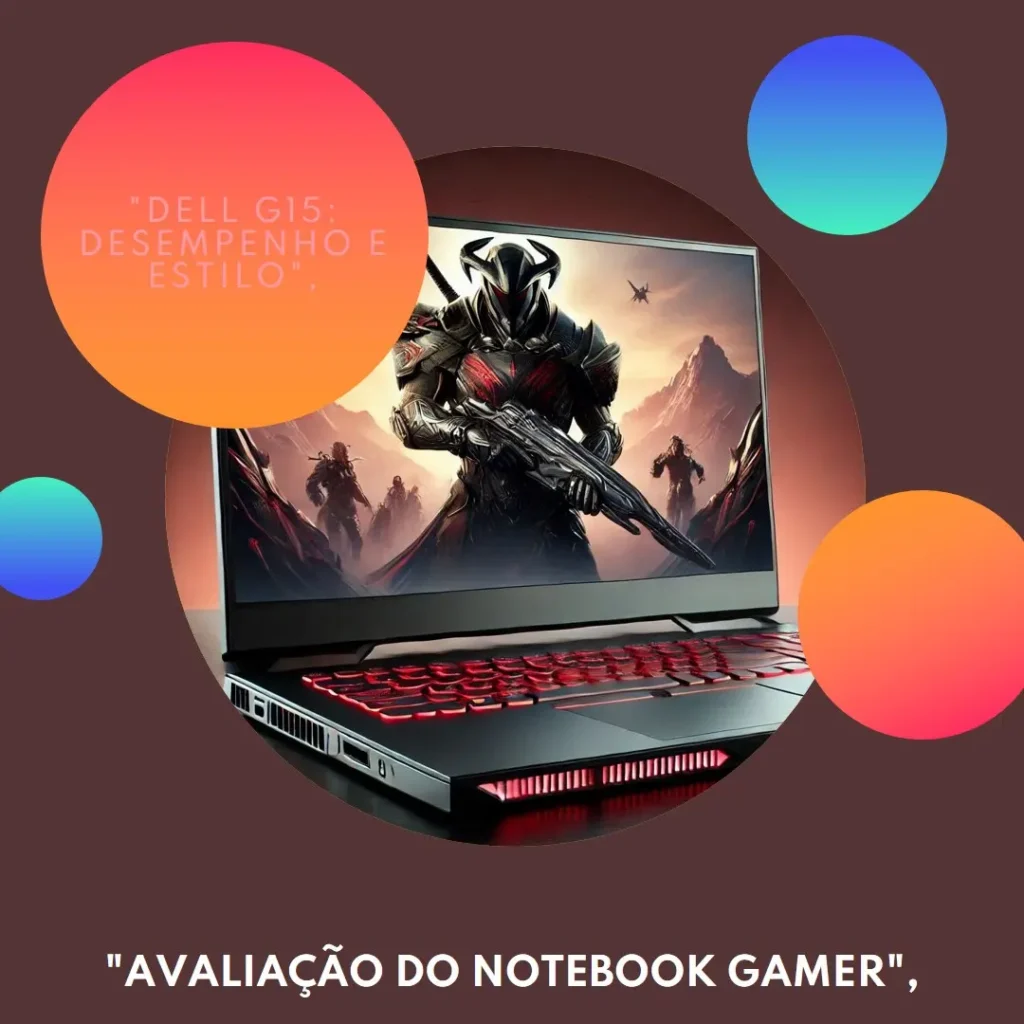 Notebook Gamer Dell G15: Potência e Desempenho para Gamers